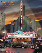 Pantages Theatre 1930 Hollywood, Ca  Metal Sign - $29.95