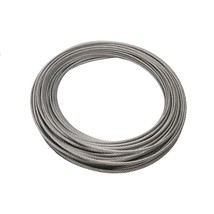 120 Feet 1 8 Inch T316 Stainless Steel Aircraft Wire Rope Cable for DIY Railing  - £40.31 GBP