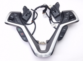2012-2017 HYUNDAI Veloster STEERING CRUISE CONTROLS SHROUD BEZEL w/ PADDLES - $43.33