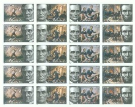 2009 Abraham Lincoln Stamps - FULL PANE of 20 - 42 Cent Stamps - £19.10 GBP