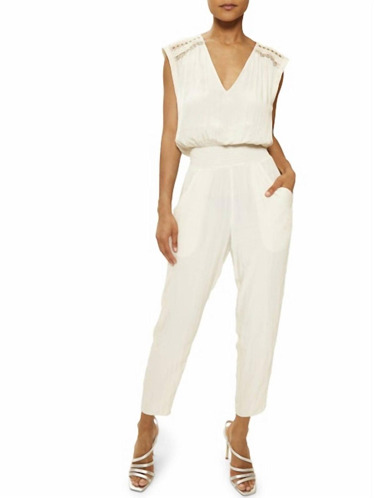 Ramy Brook Bristol Sleeveless Jumpsuit Jute - $294.00