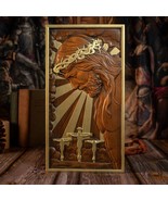 Vintage Wooden Jesus Plaque Hanging Sign 16&quot; - $94.32 CAD+