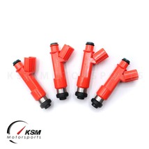 4 KSM 850cc Fuel Injectors 1001-87F90 1ZZ 2ZZ for Toyota Celica Supra GS300 - $157.65