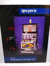 Sigma Slot Machine FLYER Intermediate Wide Reel Casino Artwork Jackpot E... - $23.75