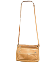 FOSSIL Brown Leather Wallet Organizer Saddle Bag Purse Handbag SL9498216 - $24.99