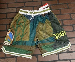 Yogi Orso Jellystone Park Headgear Classics Pantaloncini da Basket ~ Mai... - $47.64
