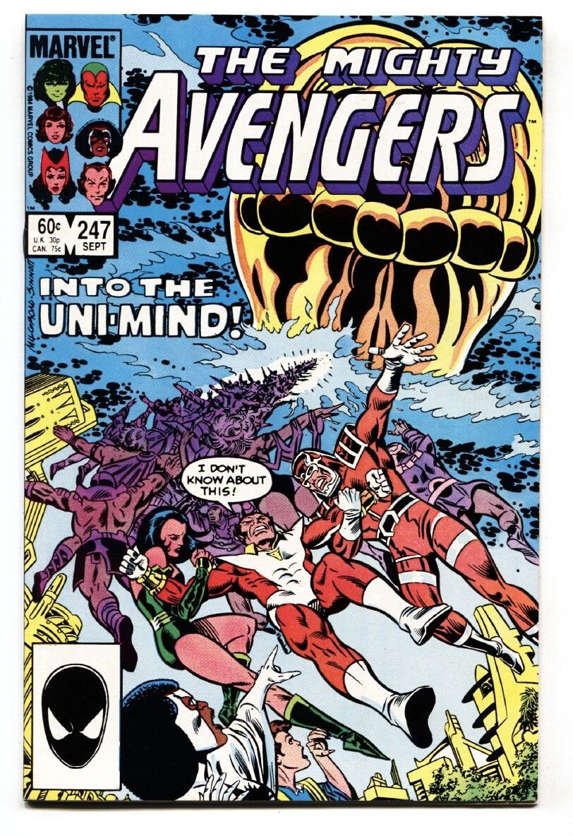 AVENGERS #247 Eternals issue - comic book Marvel NM- - $22.70