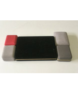 Vintage empty jewelry cases display presentation 5 box lot gray black re... - $34.60