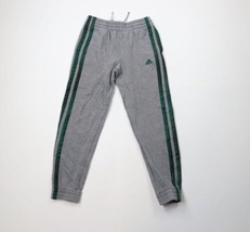 Vintage Adidas Boys Large Spell Out Striped Cuffed Sweatpants Joggers Pa... - $34.60