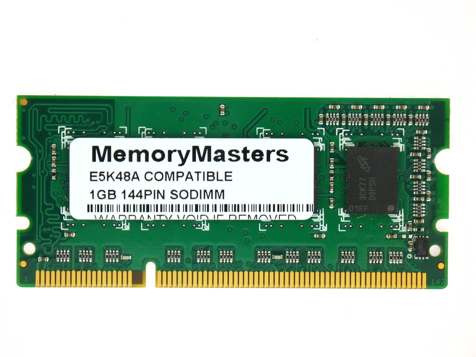 E5K48A 1GB 144pin DDR3 Sodimm RAM pour HP Couleur Laserjet Enterprise - $79.82