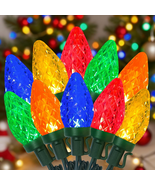 Christmas Lights Outdoor 25Ft, C9 LED Vintage Christmas Lights with 25 LED - $545.42 MXN