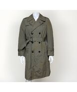 Vintage Military All Weather Trench Coat Jacket Mens 38R Sterlingwear of... - €45,32 EUR