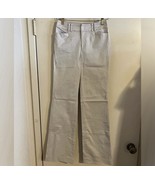 Saint Dark Khaki Pants Bell Bottom Flares Dress Slacks Casual Made in Japan - $66.88 CAD