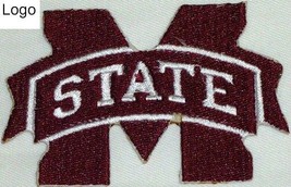 Mississippi state Logo Iron On Patch - $4.99