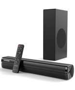 2.1ch Sound Bar for Smart TV with Wired Subwoofer, 100W Surround Sound B... - £215.50 GBP