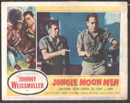 Jungle Moon Men 11x14 Lobby Card William Henry and Johnny Weissmuller Jungle ... - £19.08 GBP