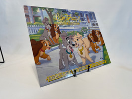 Lady and the Tramp II Lithograph - Exclusive Disney Store Cast Member Challenge  - £38.53 GBP