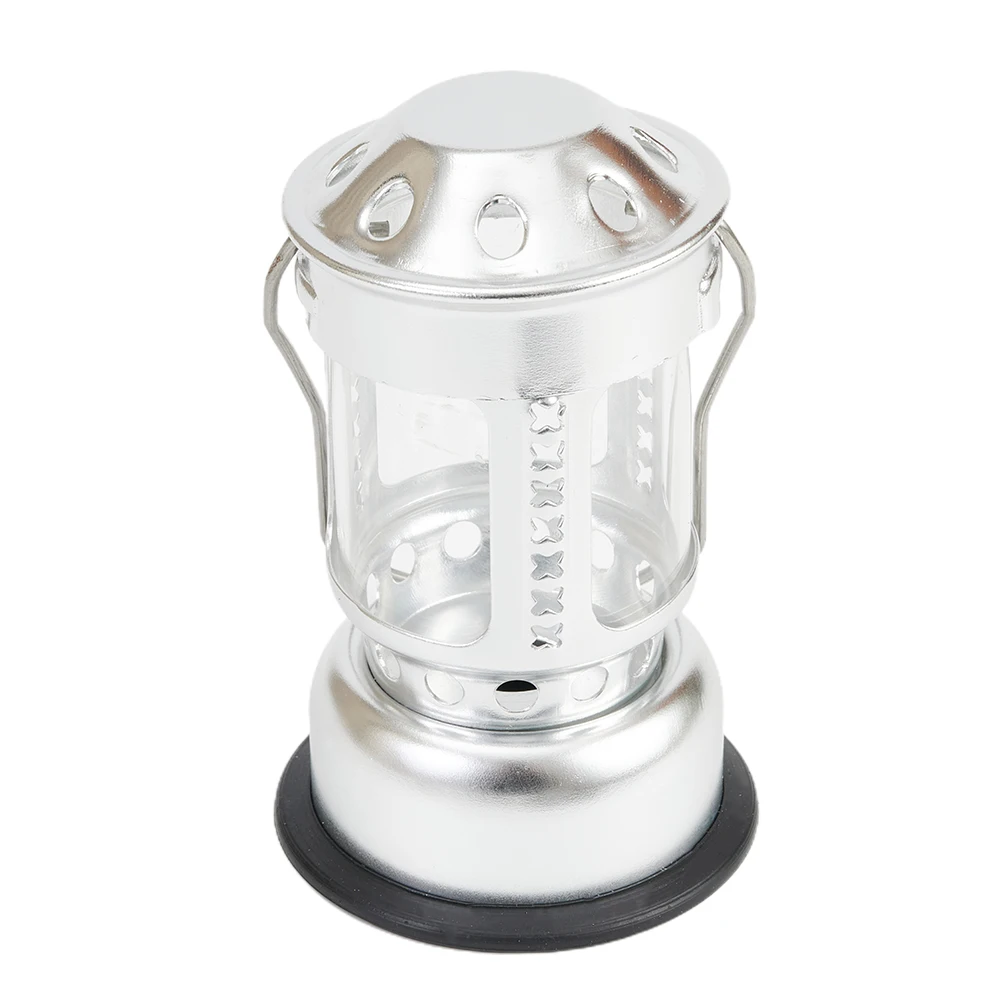 1pc Camping Tea Wax Candle Lantern Tealight Holder Decorative Hiking Fishing - £8.71 GBP+