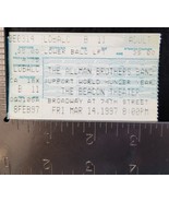 GREGG ALLMAN BROTHERS BAND - VINTAGE 1997 BEACON THEATER CONCERT TICKET ... - £7.90 GBP
