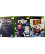 Black Label - Xbox Games Bundle Peter Jackson&#39;s KING KONG SYBERIA Open S... - $13.84