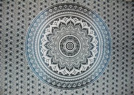 Traditional Jaipur Mandala Ombre Wall Decor, Indian Wall Sticker, Hippie Tapestr - £9.61 GBP