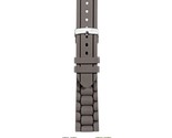 Morellato Lena Silicone Watch Strap - Dark Brown - 18mm - Chrome-plated ... - £19.55 GBP