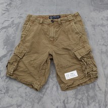 American Eagle Outfitters Shorts Mens 28 Brown Cargo Pockets Jeans Bottoms - £22.49 GBP