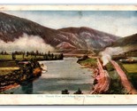 Missoula River and Canyon Missoula Montana MT Embossed DB Postcard R24 - $11.22