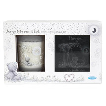 Me to You Moon &amp; Back Candle and Glass Plaque Set - £34.74 GBP
