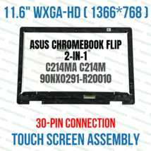 ASUS Chromebook Flip C213SA C214M C214M 1366x768 Laptop Screen Assembly Touch - £93.59 GBP