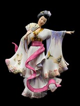 Heavenly Maiden Figurine Silken Whispers Bradford Exchange Asian 1st &amp; Box - $2,985.47 MXN