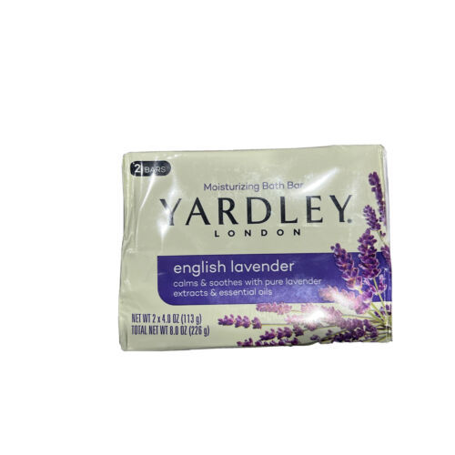 Yardley London English Lavender moisturizing Bar Soap 1 Bar 4.25 oz - $7.70