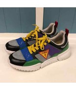 Men&#39;s GUESS Skillz Lace Up Fashion High Top Colorful Sneakers size 10.5 - $103.73 CAD
