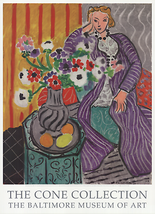 Henri Matisse Purple Robe And Anemones, 2004 - £45.87 GBP