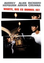 Wait Until Dark Movie Poster 27 X40 In Audrey Hepburn 69 X101 Cm Rare German - £27.96 GBP