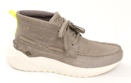 Sperry Top-Sider Gray Leather a/O Boat Chukka Fashion Boots Men&#39;s 8.5 - $98.99