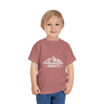 Adventure Awaits Toddler&#39;s Short Sleeve Tee, Custom Kid&#39;s T-Shirt, Bella... - $19.57