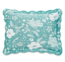 Pioneer Woman ~ EVIE Blue Matelasse Quilted ~ Standard Pillow Sham Set ~ 20 x 28 - £23.91 GBP