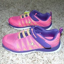 Girls Sneakers Champion Athletic Sport Mesh Memory Foam Lightweight Pink... - £16.31 GBP