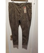 Levi&#39;s Women&#39;s 18W Brown Leopard Coin Pocket 720 High Rise Super Skinny ... - $35.64