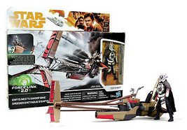 Star Wars Force Link 2.0 Enfys Nest’s Swoop Bike &amp; 3.75&quot; Figure New in Box - £13.28 GBP