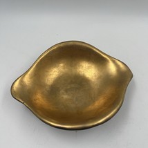 MCM RARE Sascha Brastoff Dish Bowl Ashtray California Pottery Signed Abs... - $38.15