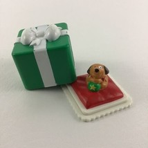 Fisher Price Little People Christmas Gift Wrapped Present Puppy Toy Vint... - $24.70
