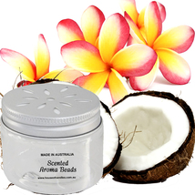 Coconut Frangipani Room/Car/Linen/Towels Air Freshener Aroma Beads - £14.92 GBP+