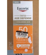 Eucerin Sun Tinted Age Defense SPF 50 Face Sunscreen Lotion 2.5 FL OZ Ex... - $9.99