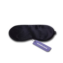 ALASKA BEAR - Natural silk sleep mask &amp; blindfold, super-smooth eye mask  - £16.40 GBP