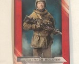 Star Wars The Last Jedi Trading Card #48 Resistance Soldier - $1.97