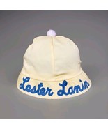Lester Lanin Orchestra Bucket Hat w/Blue Lettering White Pom Pom On Top - $64.35