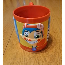 Vintage Ringling brothers barnium and bailey circus plastic mug red - £6.18 GBP