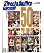 STREET &amp; SMITH&#39;S BASEBALL 1990 (50th Year) 1941 -1990 Collector&#39;s Edition - $13.49
